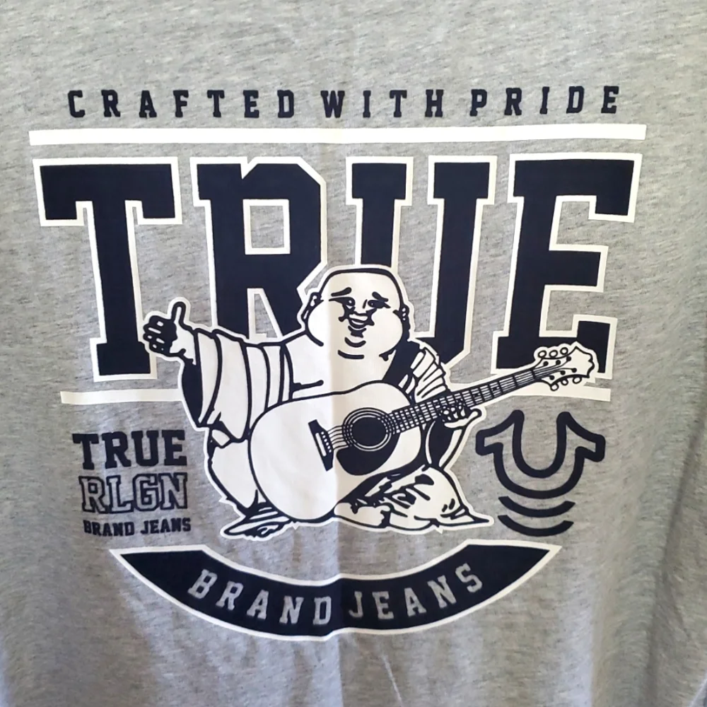 True Religion Buddha crewneck tee NWT